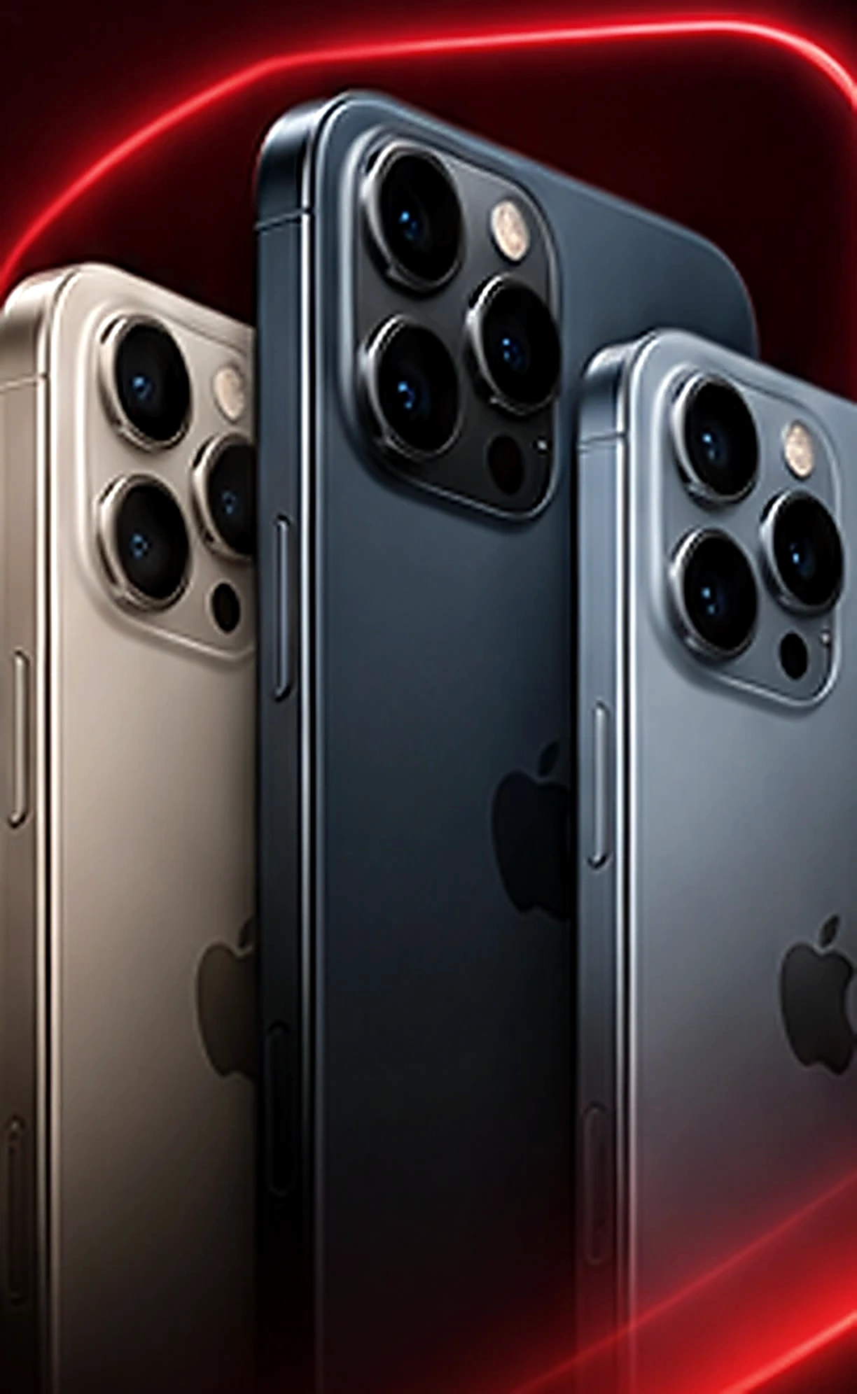 Coleção de iPhones novos e seminovos em exibição na Pedro Phones